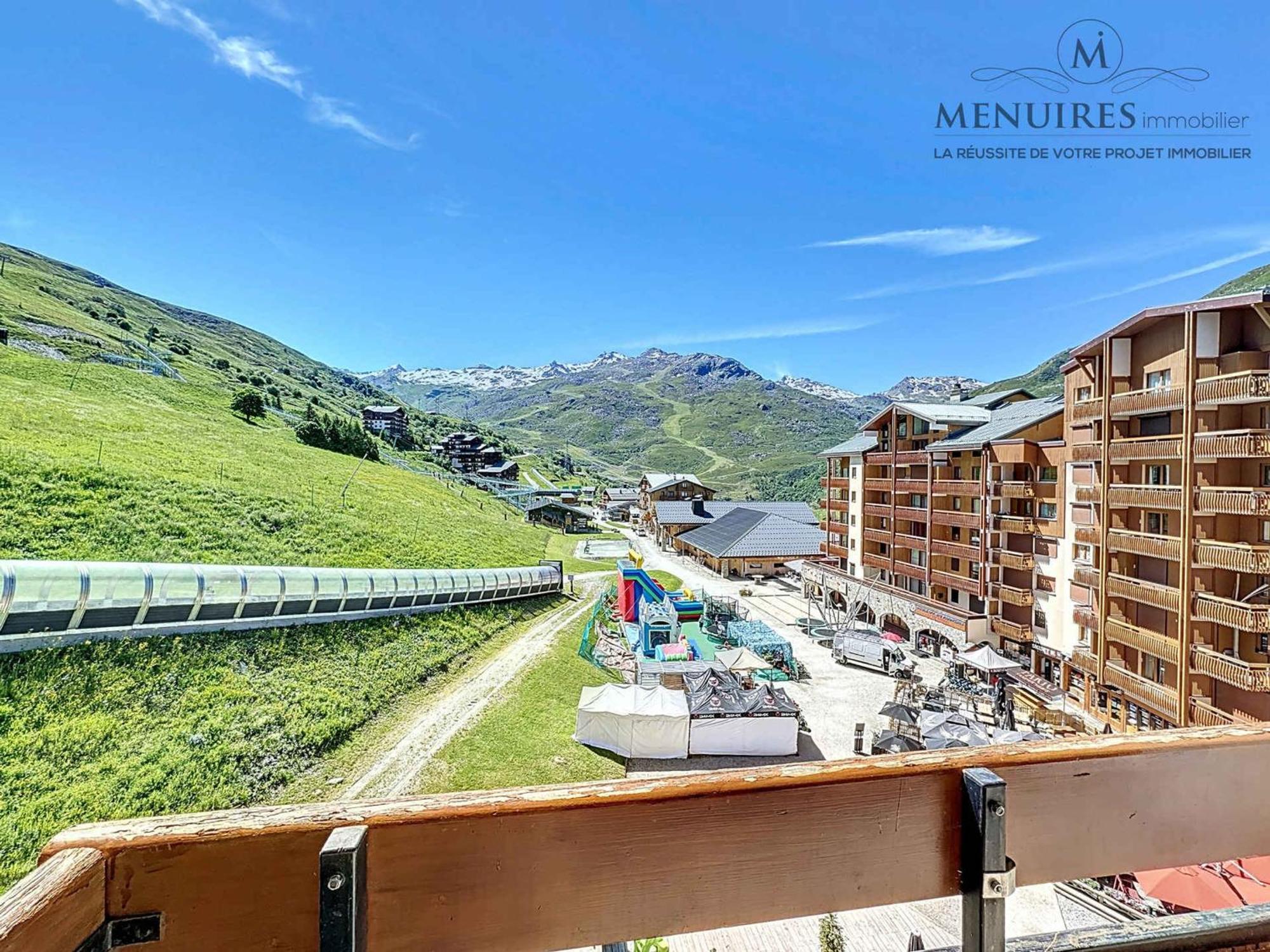 דירות סן-מרטין-דה-בלוויל Studio Cabine 4 Pers, Balcon Sud, Animaux Admis, Parking, Pied Des Pistes Les Menuires - Fr-1-178-392 מראה חיצוני תמונה